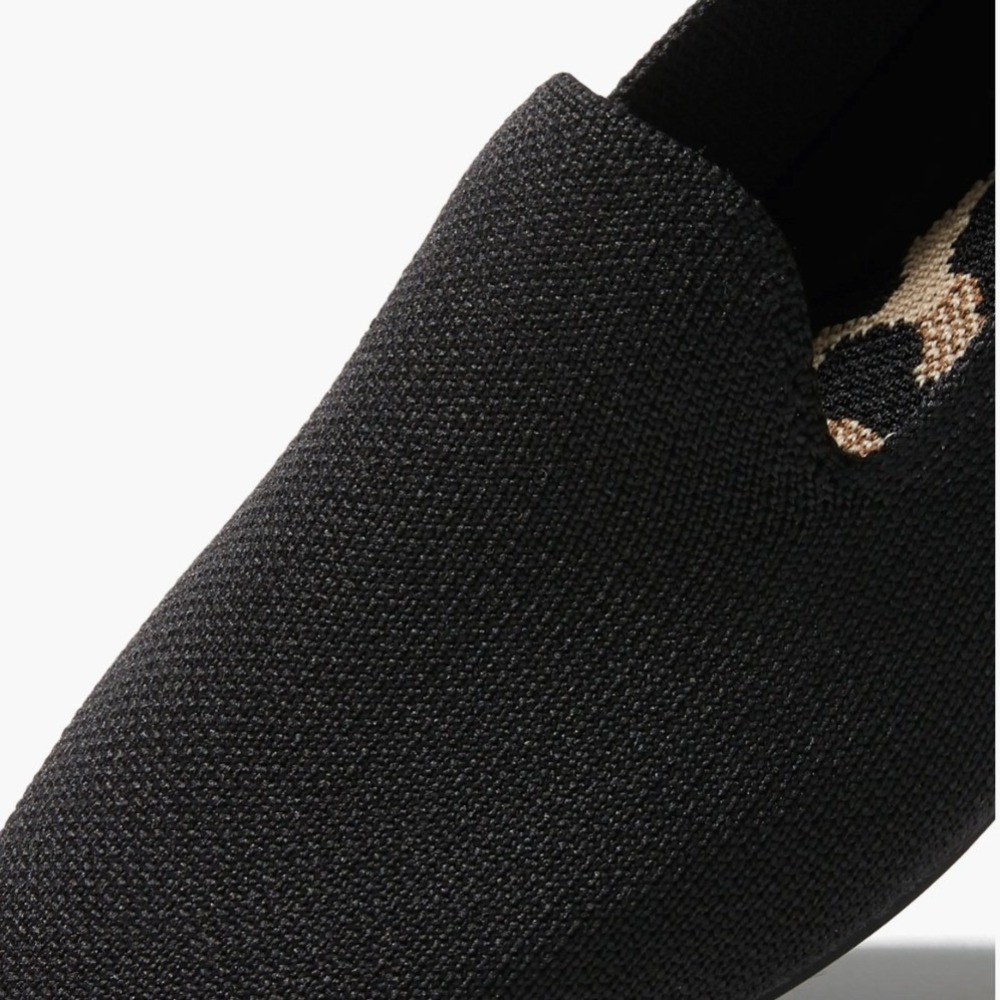 Rothy's The Almond Loafer Black Knit Flats Size 6.5 - Picture 5 of 9
